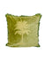 Kissen "Palme" grün